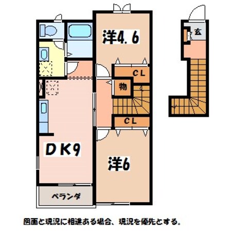 ビアヌーレ・ラムの物件間取画像